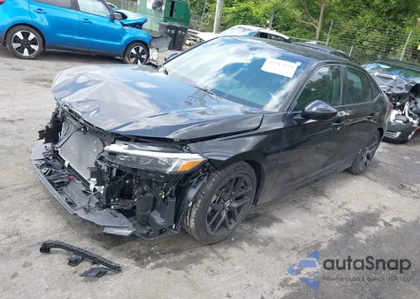 2025 Honda Civic Sport z USA, uszkodzony, nr VIN 2HGFE2F50SH509578